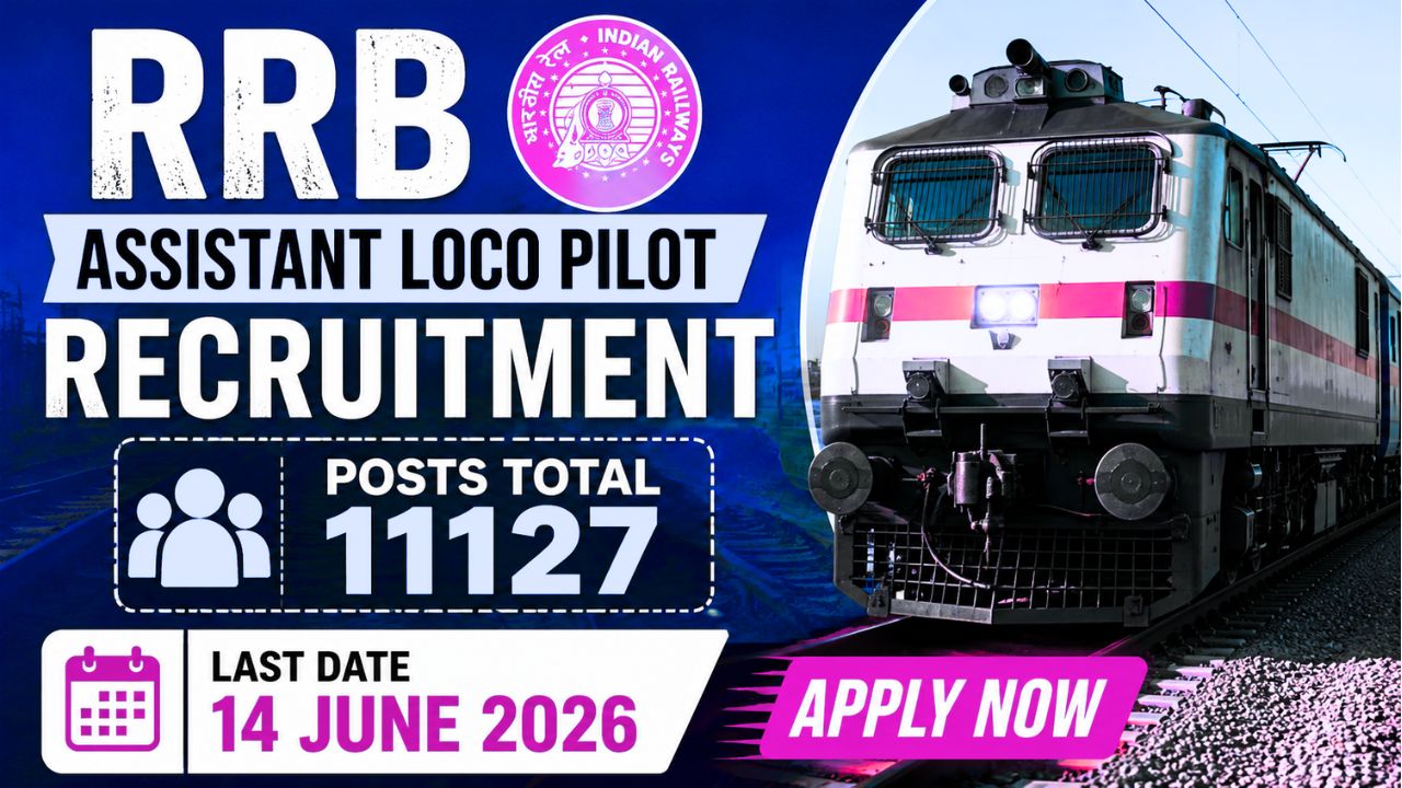 RRB Railway Assistant Loco Pilot ALP Recruitment CEN 01/2026